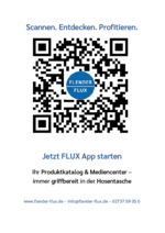 Flyer FLUX-App