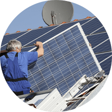 Solarhalter für Photovoltaikanlagen
